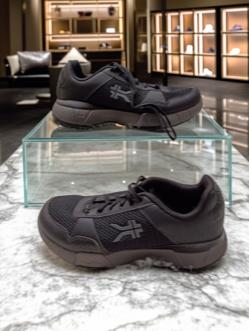 Kuru Quantum 2 Black Plantar Fascitis Orthopedic Support Walking Work Shoe 9.5M